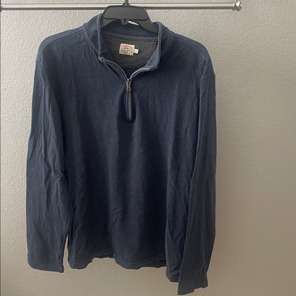 Faherty 3/4 Zip Sweatshirt - Picture 1 of 3